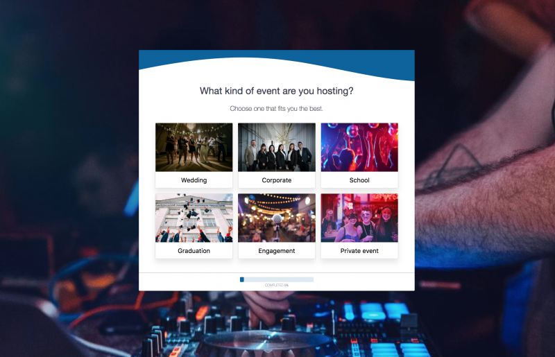 The DJ Form Template & Booking Solution