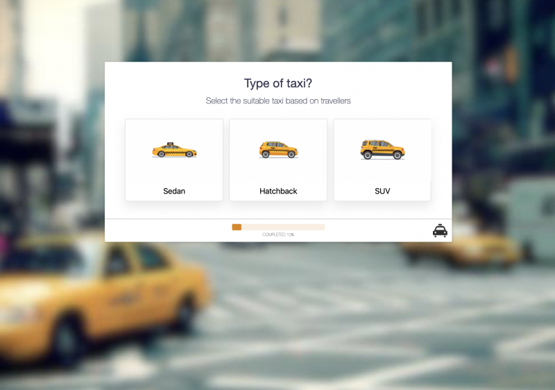 Taxi Booking Form Template
